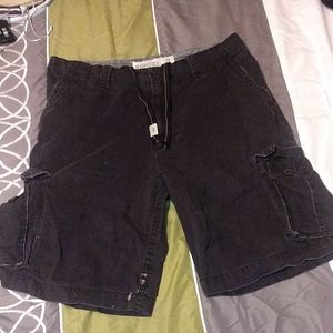 Aeropostale mens black shorts